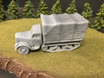 Maultier half tracked truck with cover