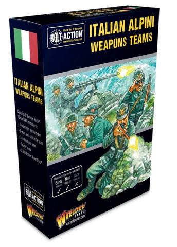 Italian Alpini Weapons Teams