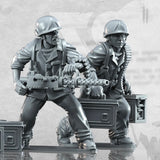USMC .30cal machine gun teams x 3