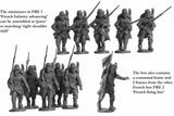 French Infantry Advancing, Franco Prussian War