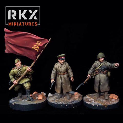 Soviet HQ team
