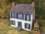 15mm American planked building
