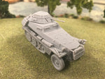 German SdKfz 250/9 recce vehicle