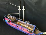 Unfinished Pirate ship #12 and 10 crew