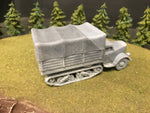 Maultier half tracked truck with cover