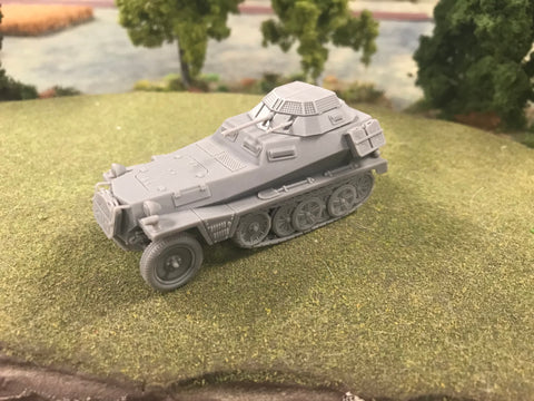 German SdKfz 250/9 recce vehicle