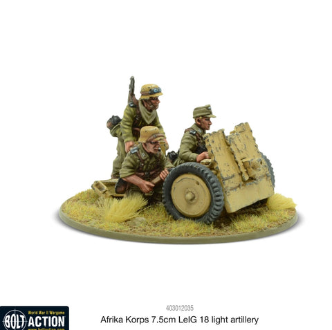 Afrika Korps 75mm LeIG light howitzer