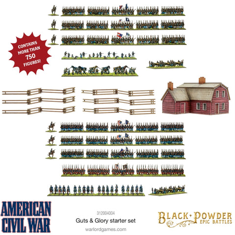 Epic Battles. ACW Guts & Glory starter set