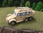 German Afrika korps radio truck
