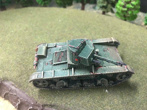 Soviet OT26 flamethrower tank