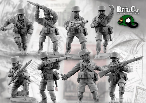 French Foreign Legion Infantry Squad