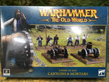Cannons and Mortars