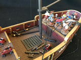 Damaged Pirate ship #10 and 10 crew