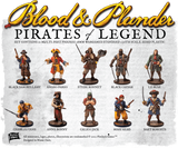 Pirates of Legend, Captains box.