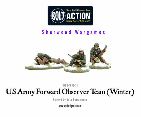 US Army Forward Observers team (winter)