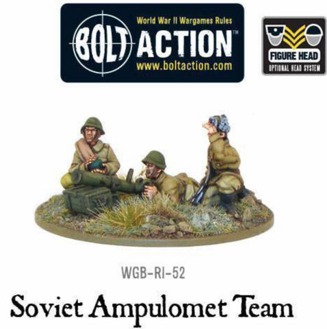 Soviet Ampulomet team
