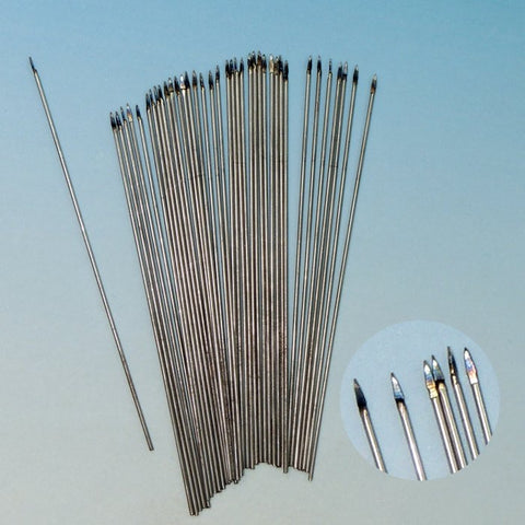 4" wire spears or pikes