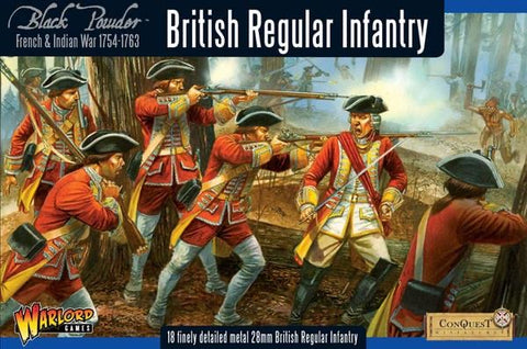 British Regular Infantry, FIW