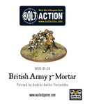 British Army 3” mortar