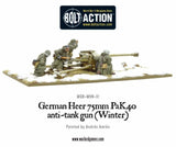 German Heer 75mm pak 40 AT gun (winter)