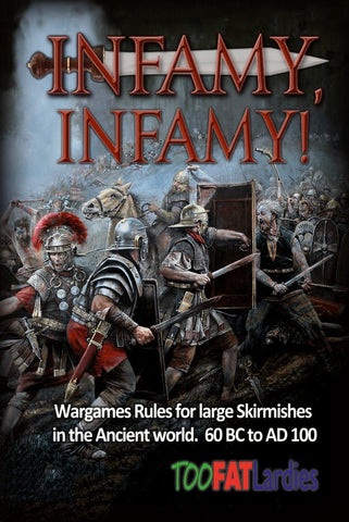 Infamy, Infamy, rulebook and cards
