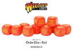 Red Bolt Action order dice