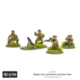 Belgian Light Mortar and Sniper Team