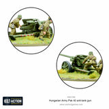 Hungarian Army pak 40 anti tank gun