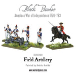 Revolutionary War Field Artillery, AWI