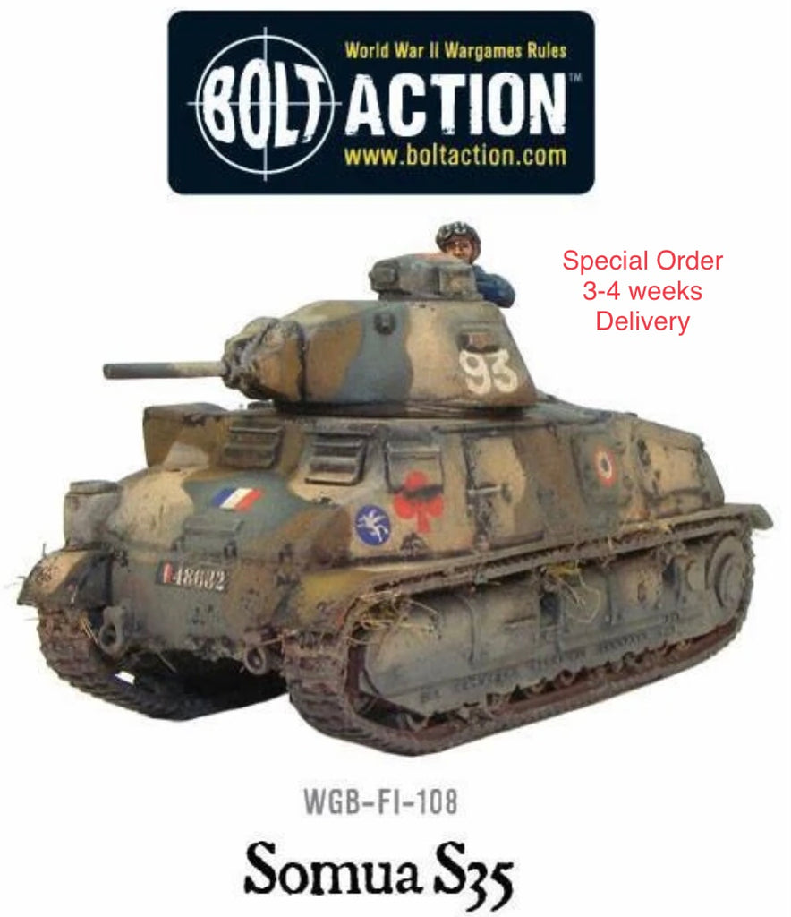 Véhicule militaire char Somua S35 - SOLIDO (FABRICATION FRANÇAISE Véhicule militaire char Somua S35 - SOLIDO (FABRICATION FRANÇAISE