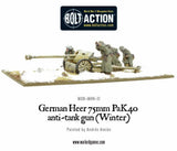 German Heer 75mm pak 40 AT gun (winter)