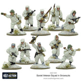 Soviet Veteran Squad in Snow Suits
