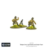 Belgian Light Mortar and Sniper Team