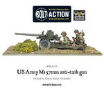 US Army M1 57mm Anti Tank Gun