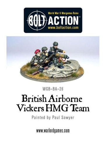 British Airborne Vickers Machine Gun