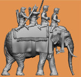 Indian Elephant with Crew