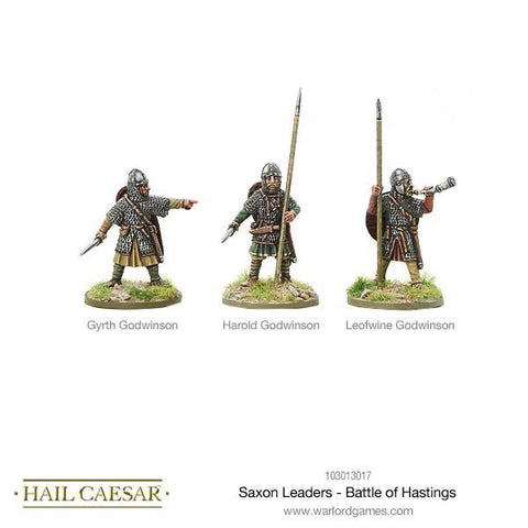 Saxon Leaders, Battle Of Hastings