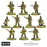 Belgian Army Infantry Squad