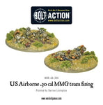 US Airborne MMG .30 cal firing