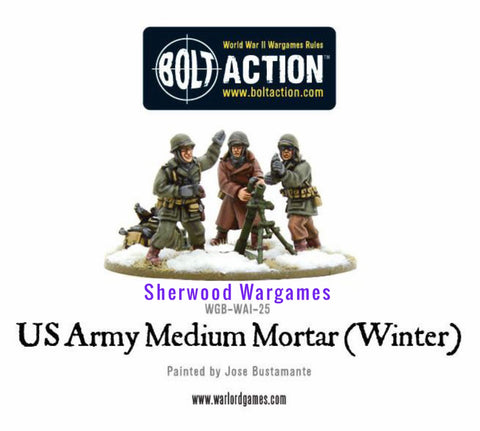 US Army Medium Mortar (winter)