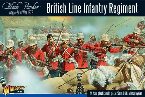 British Line Infantry Regiment, Zulu Wars, (Regular Line Inf)