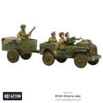 British Airborne Jeep ( includes trailer)