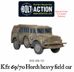 German Horch heavy Field Car. 2 variants