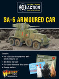 Russian BA6 armored car