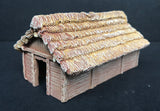 Planked Building with Thatched roof