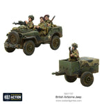 British Airborne Jeep ( includes trailer)