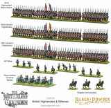 Epic Waterloo, British Highlanders & Riflemen