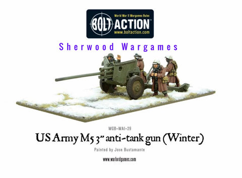 US Army 3” anti tank gun M5 (winter)