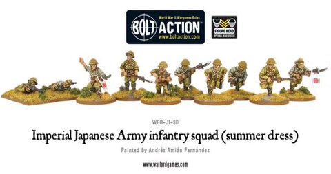 Imperial Japanese Infantry Squad, summer dress