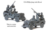 US 6 Wiilys Jeep with .50 cal hmg